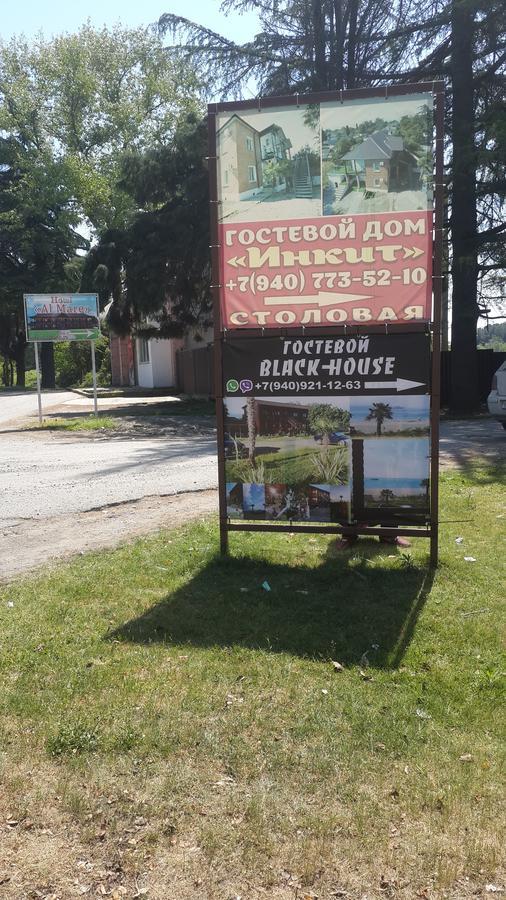 Black-House Pizunda Exterior foto